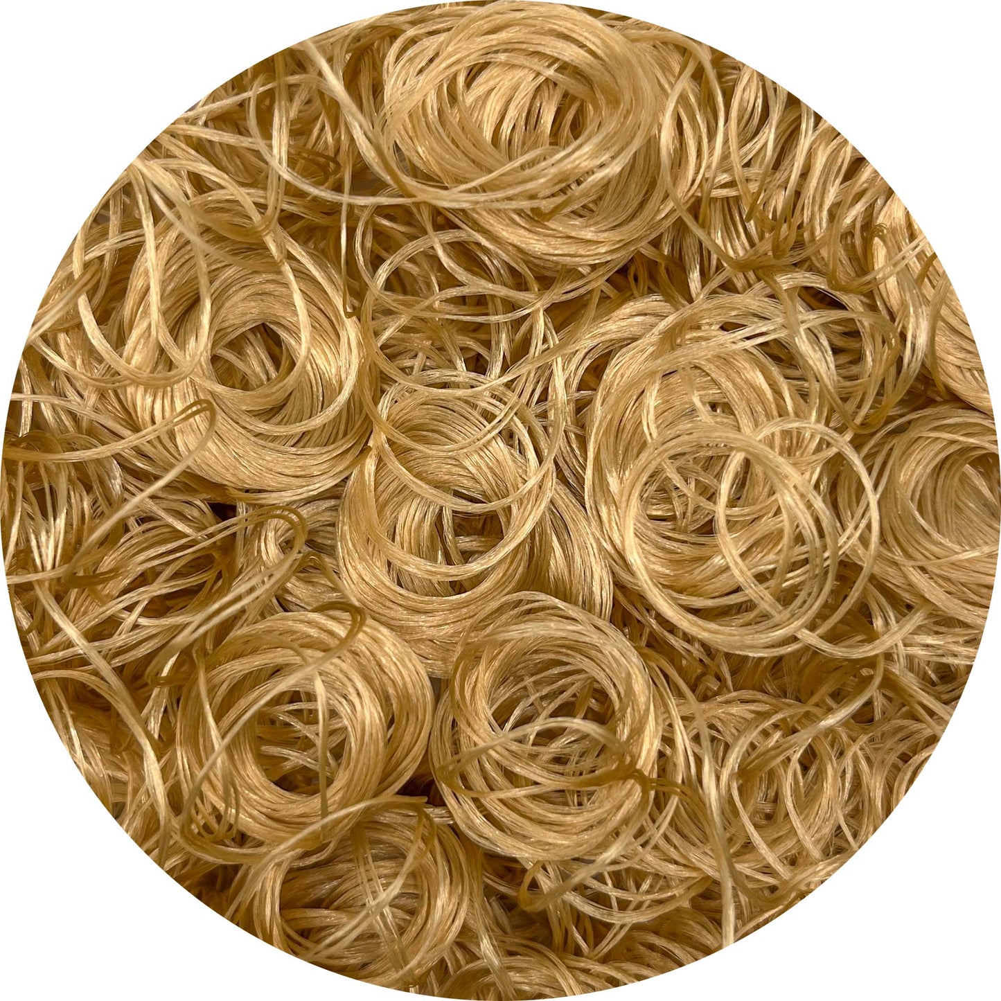 Golden Dream Curly Nylon Doll Hair