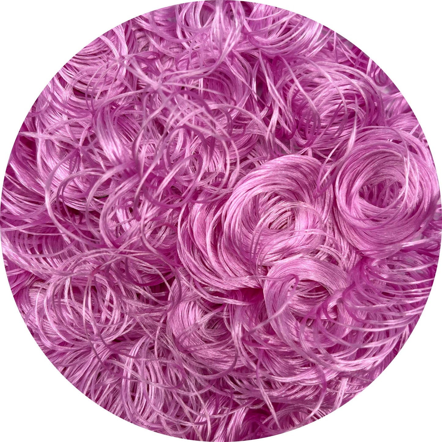 Heather Curly Nylon Doll Hair