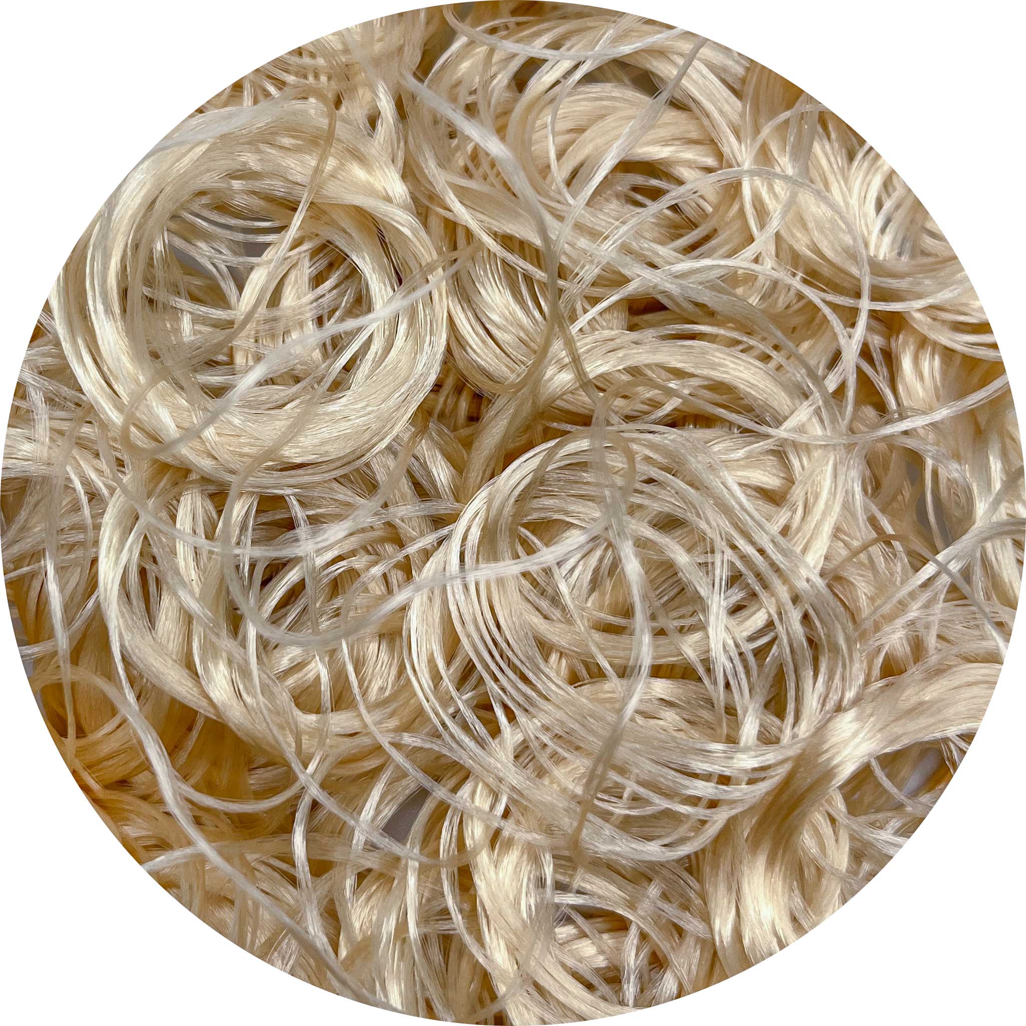 Sugar Cookie Curly Nylon Doll Hair Dollyhair™