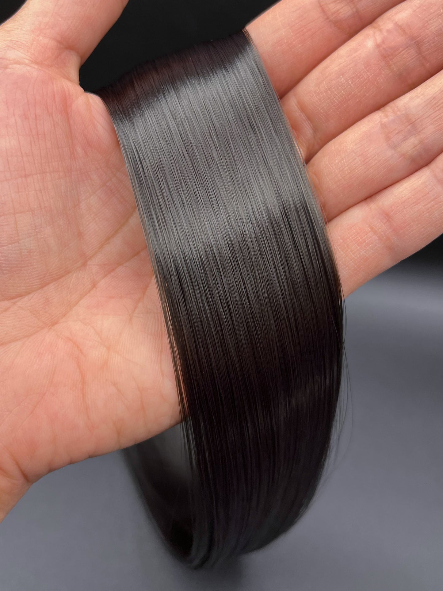 Kohl Brown Kanekalon Doll Hair