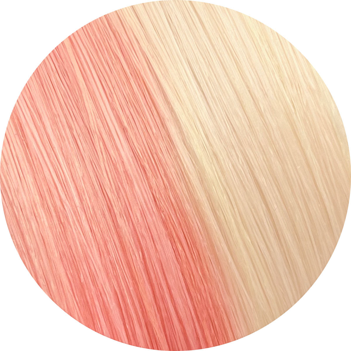 Mystic Pink to Blonde Saran Doll Hair