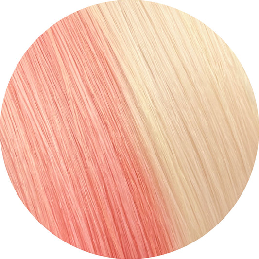 Mystic Pink to Blonde Saran Doll Hair