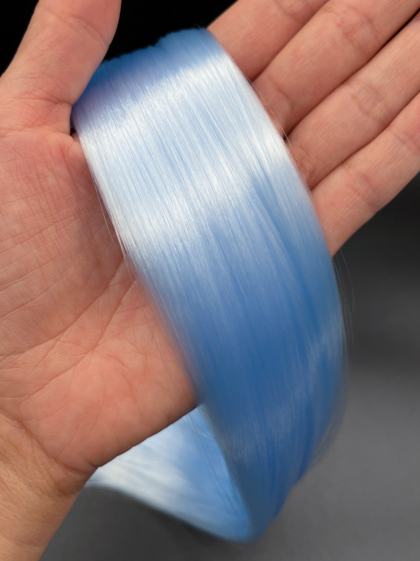 Arctic Frost Nylon Doll Hair