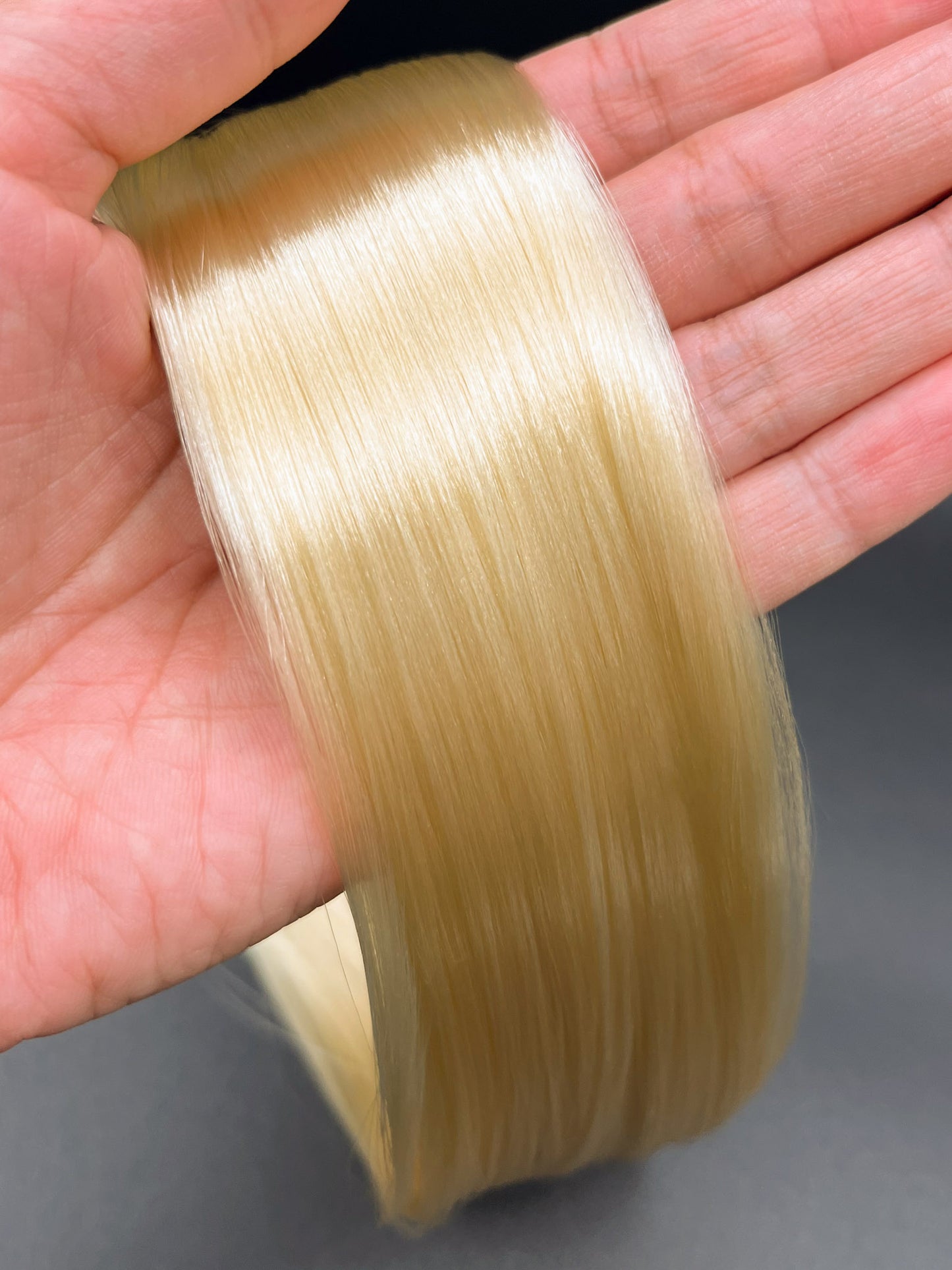 Butter Pecan Nylon Doll Hair