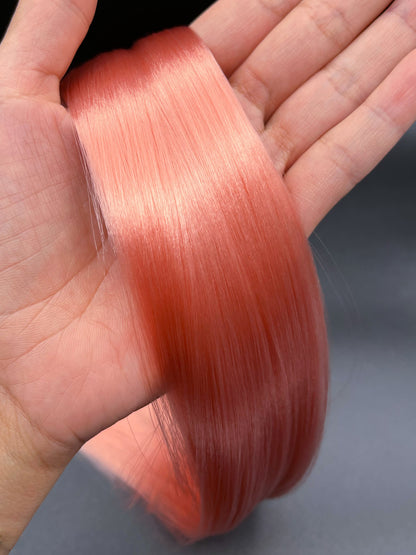 Dusty Rose Nylon Doll Hair