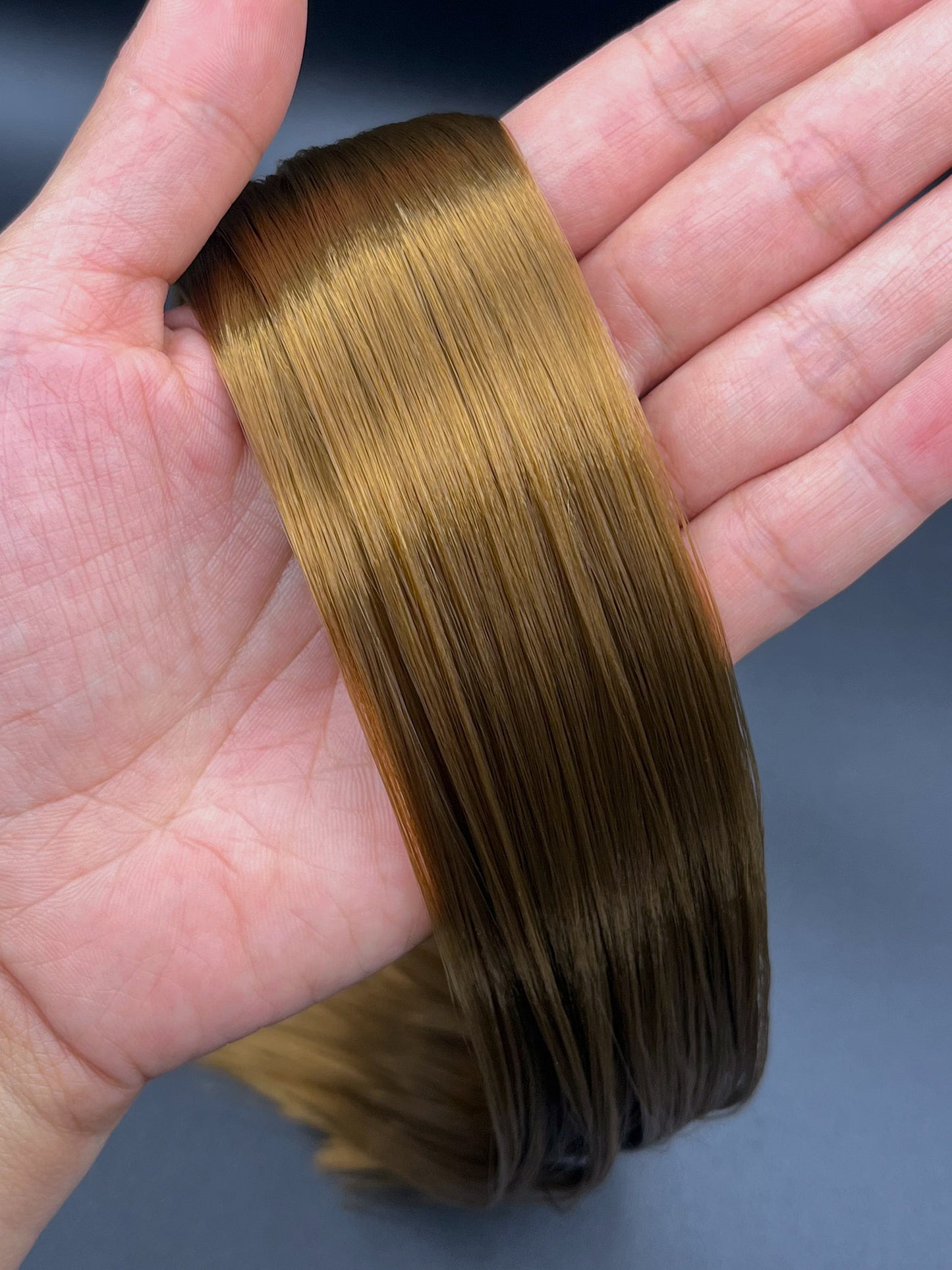Espresso Nylon Doll Hair