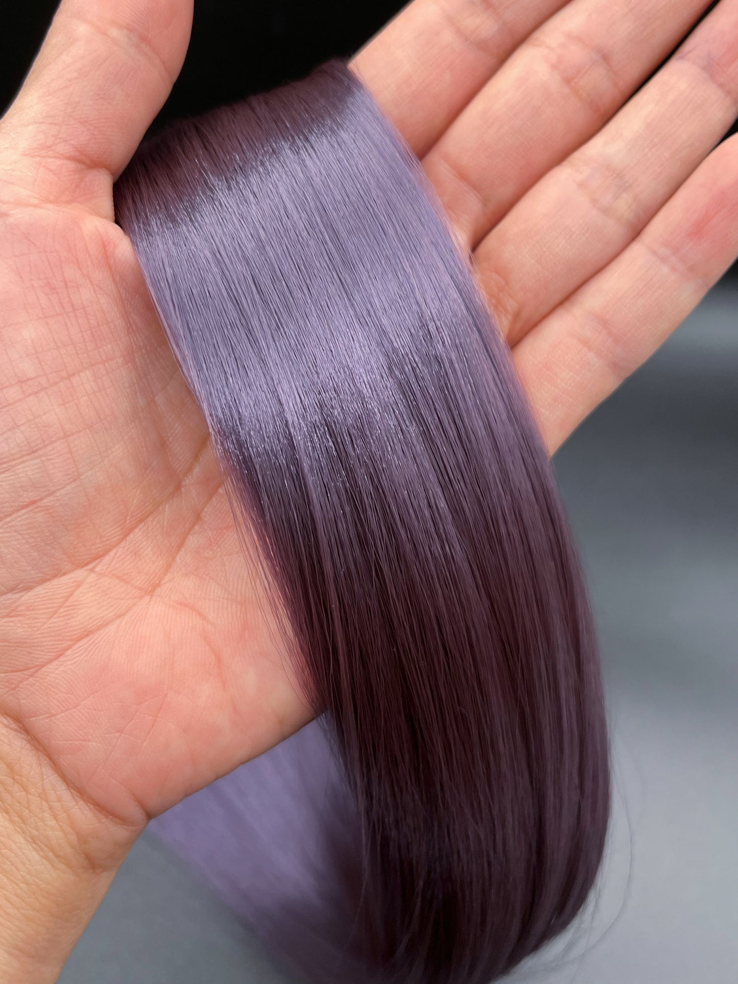 Hematite Nylon Doll Hair