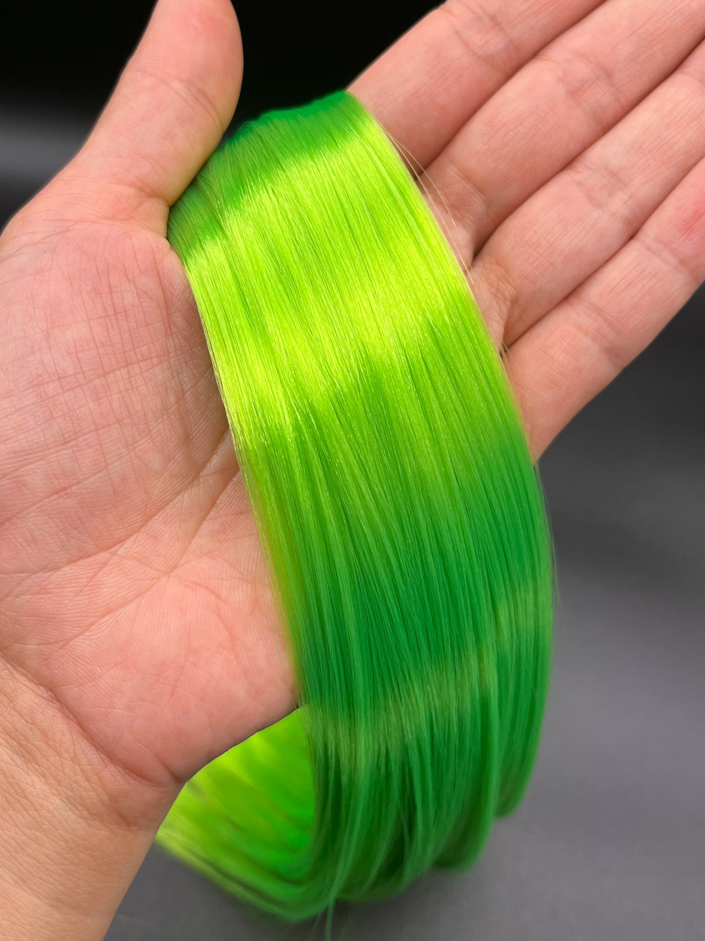 Key Lime Nylon Doll Hair