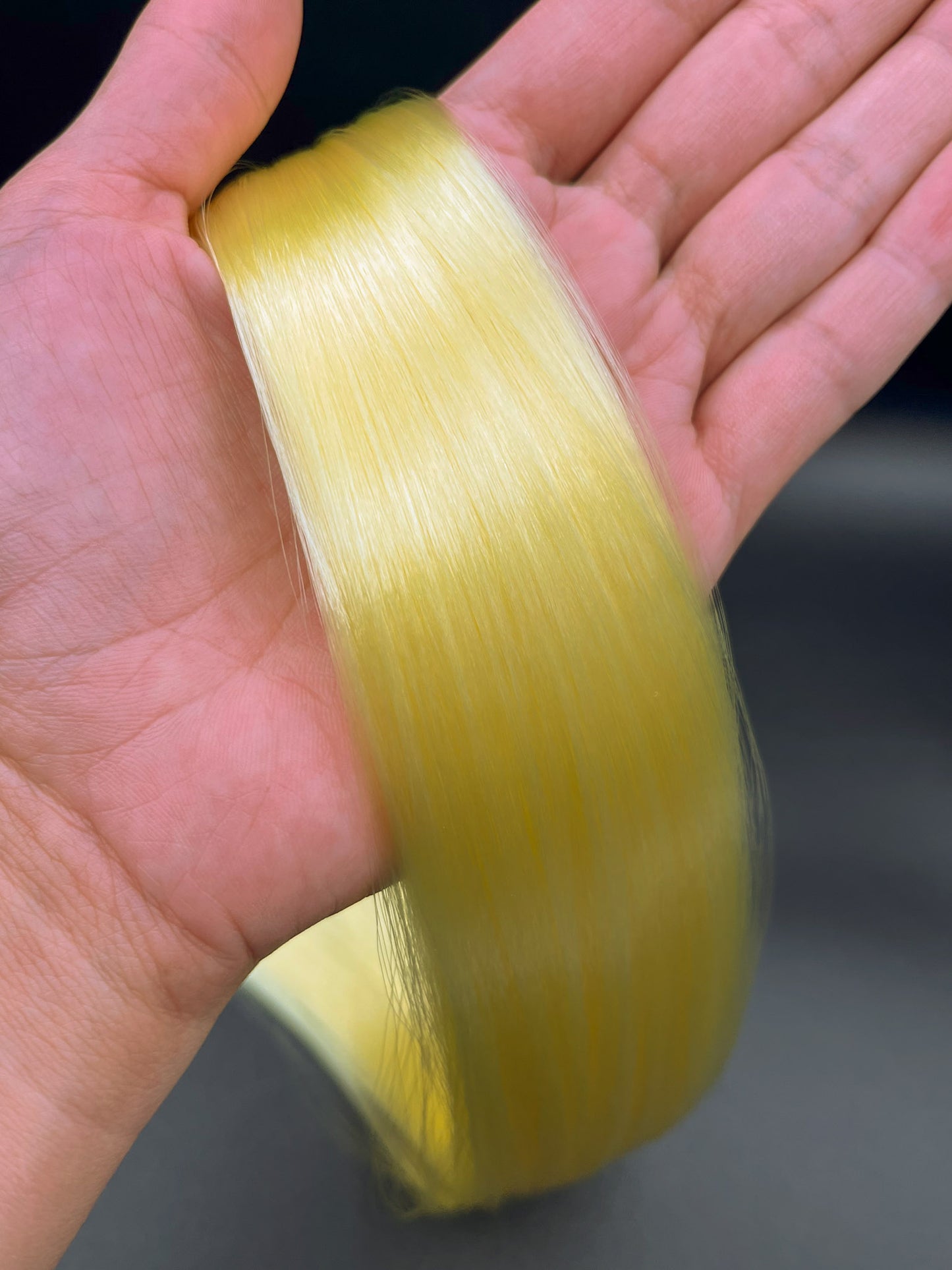 Lemonade Nylon Doll Hair