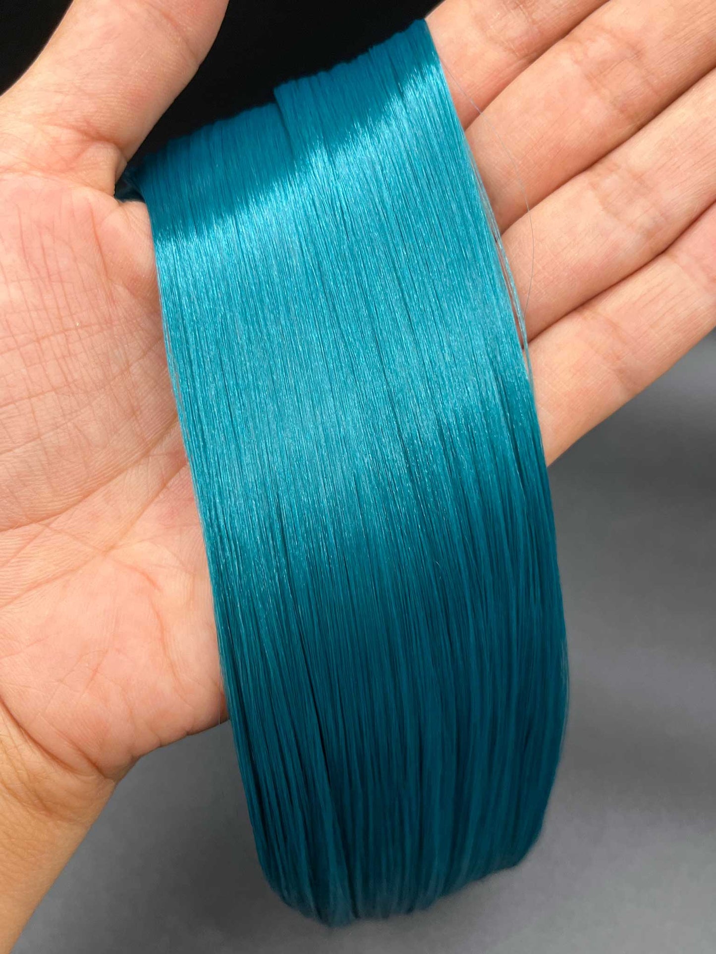 Peacock Nylon Doll Hair