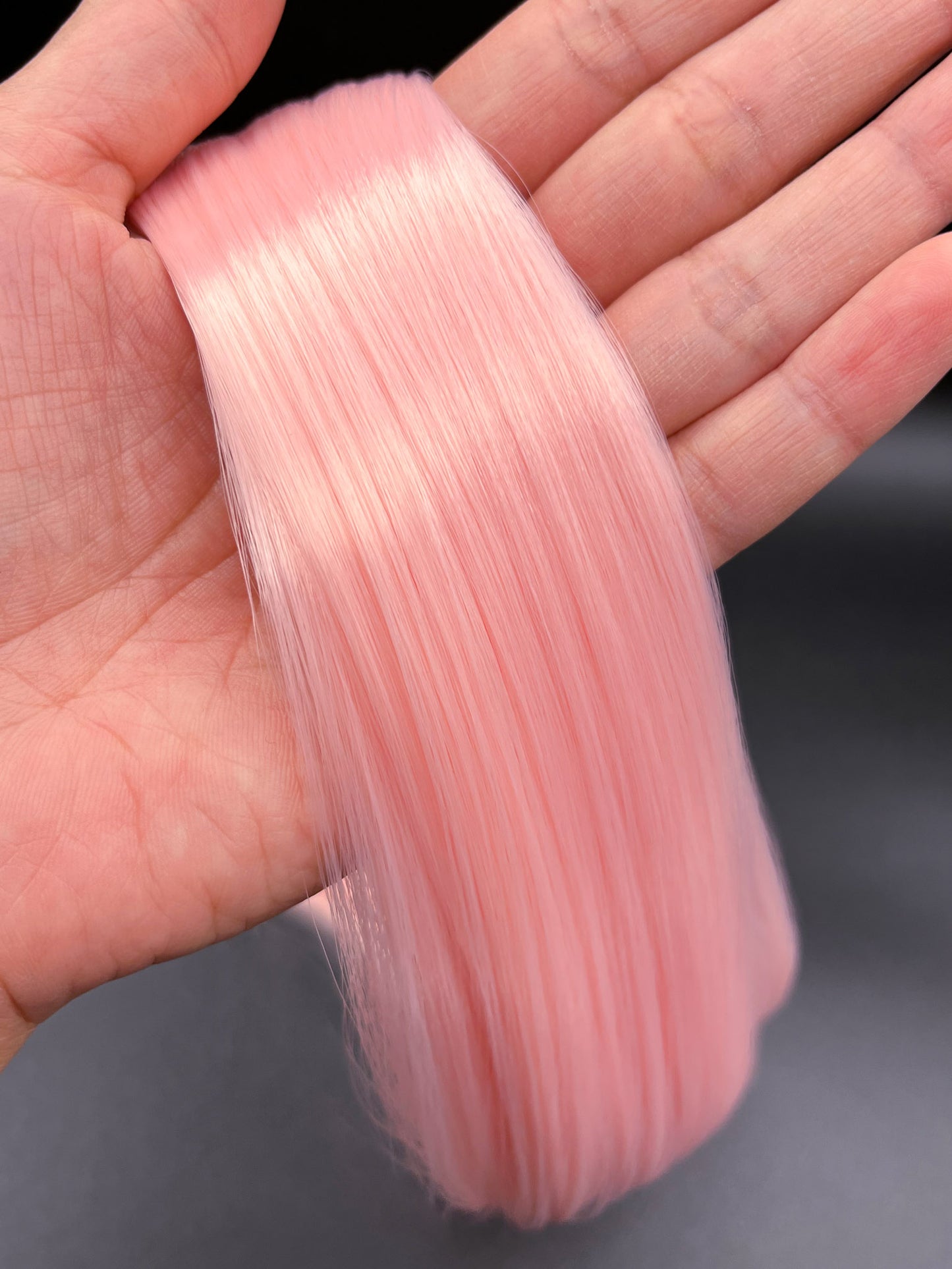 Pink Sugar Nylon Doll Hair