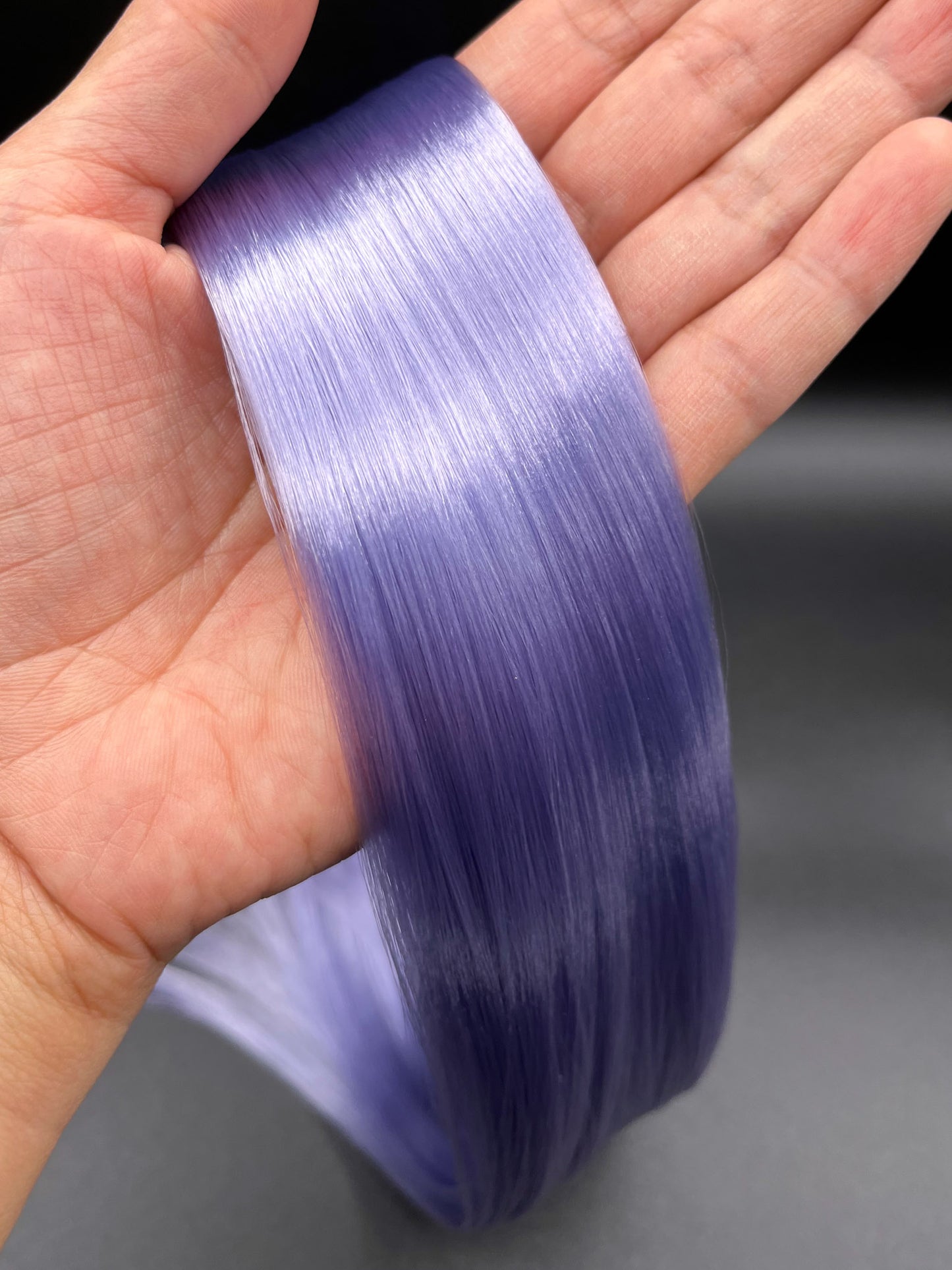 Purple Rain Nylon Doll Hair