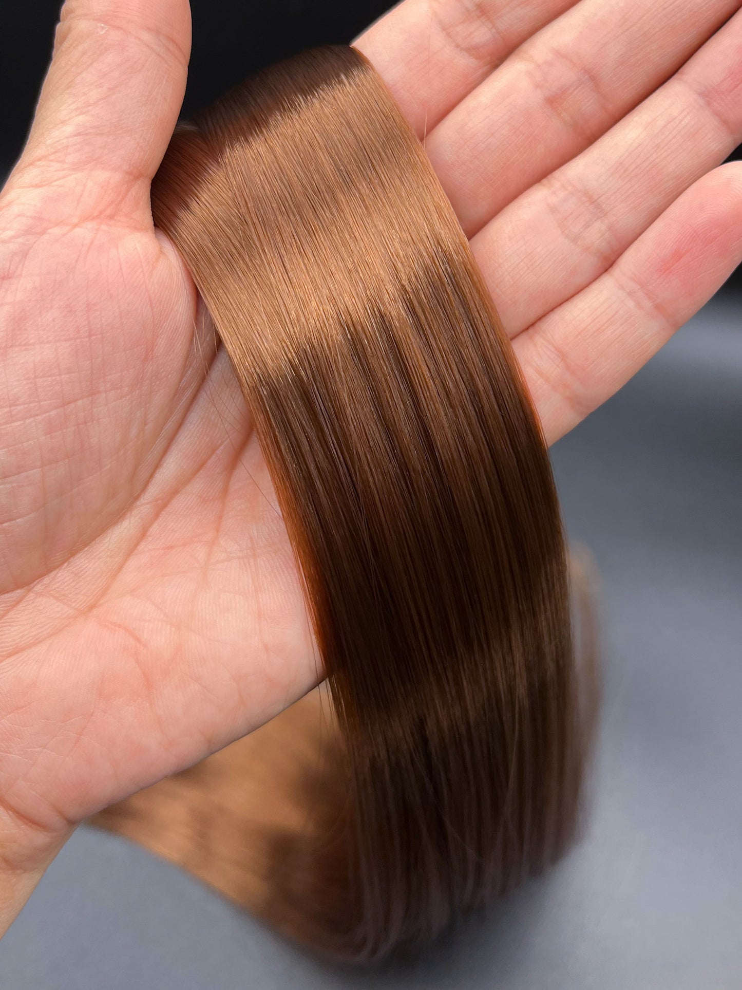Roasted Almond Nylon Doll Hair