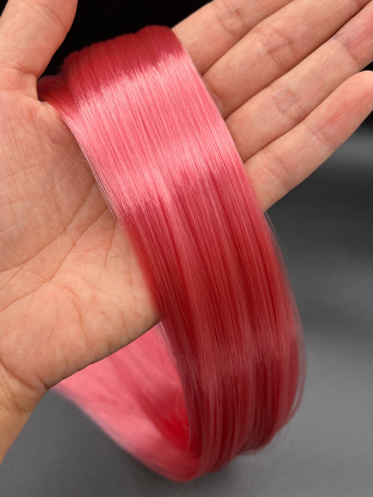 Strawberry Mousse Nylon Doll Hair
