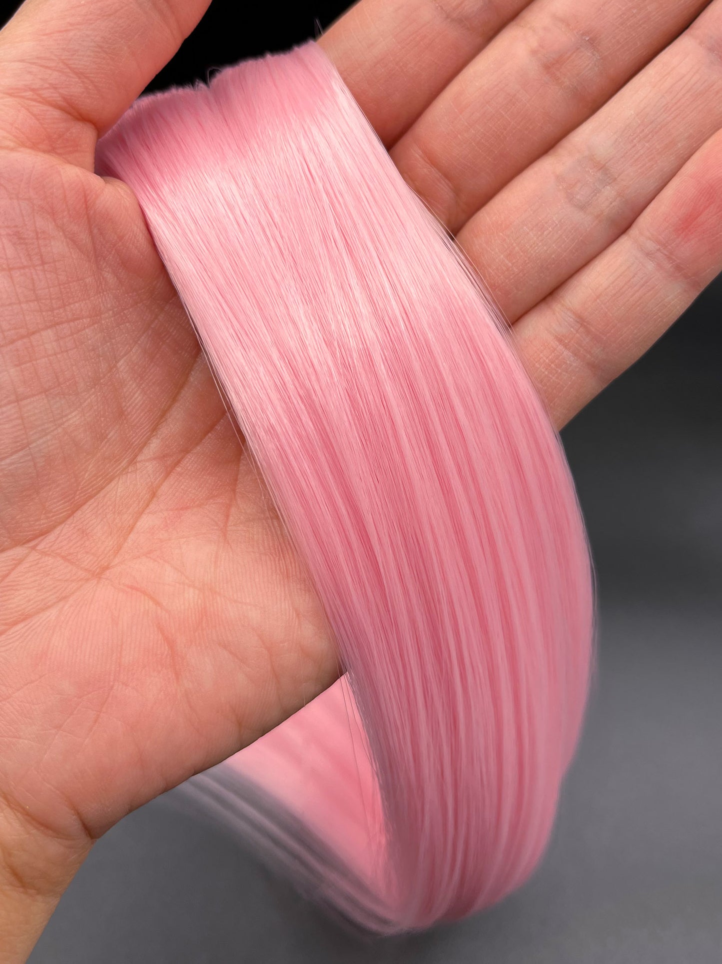Tea Rose Nylon Doll Hair