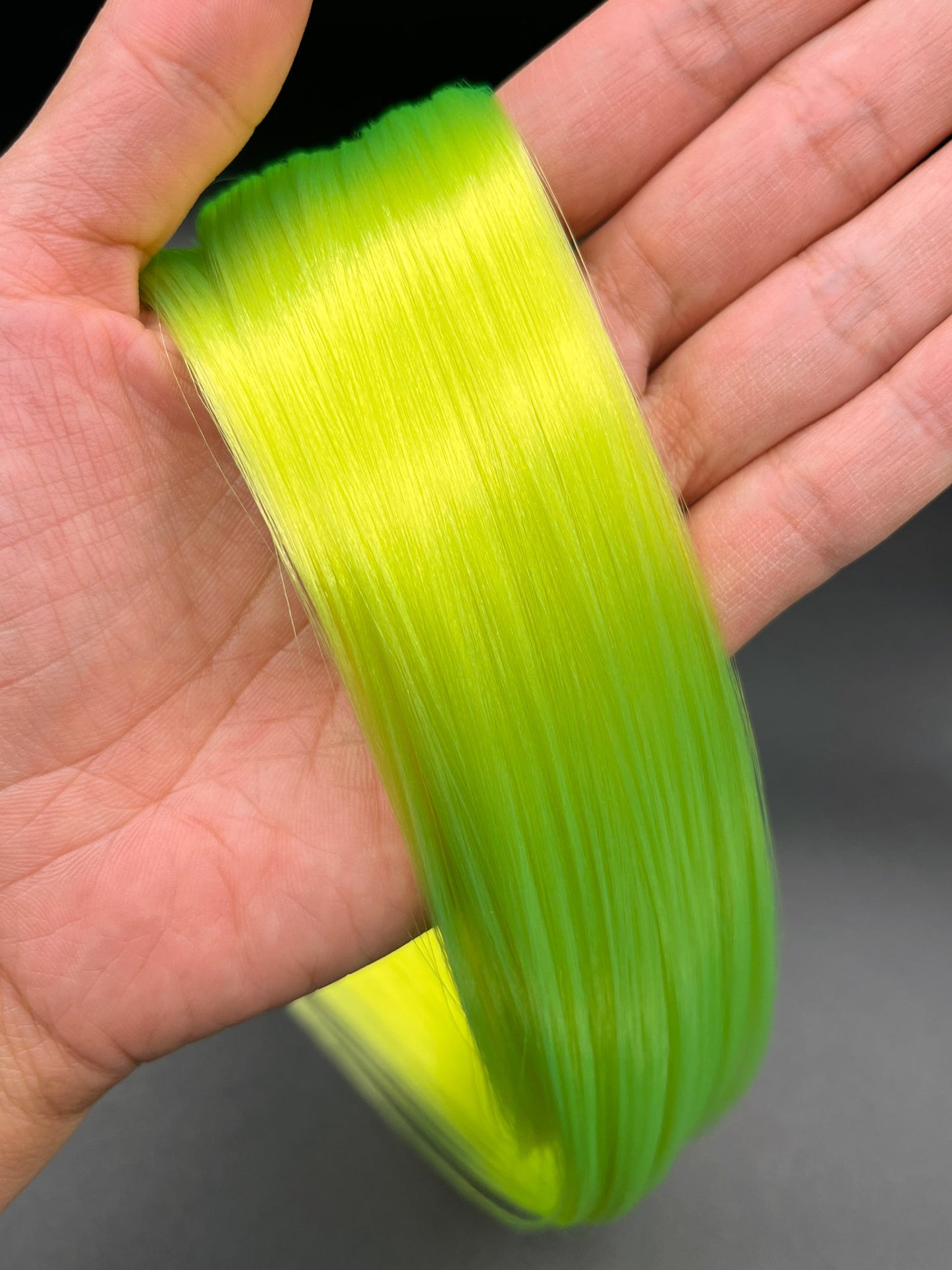 Tennis Ball Nylon Doll Hair