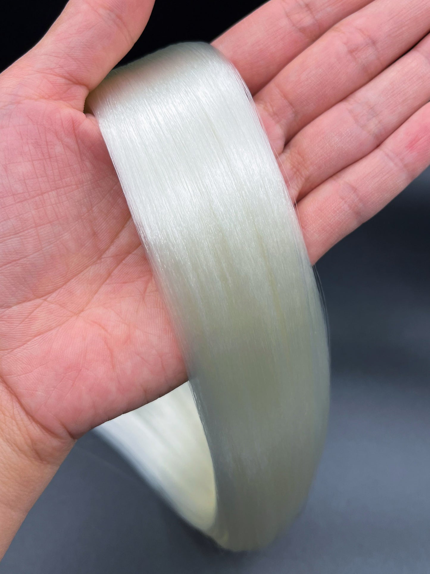 White Witch Nylon Doll Hair