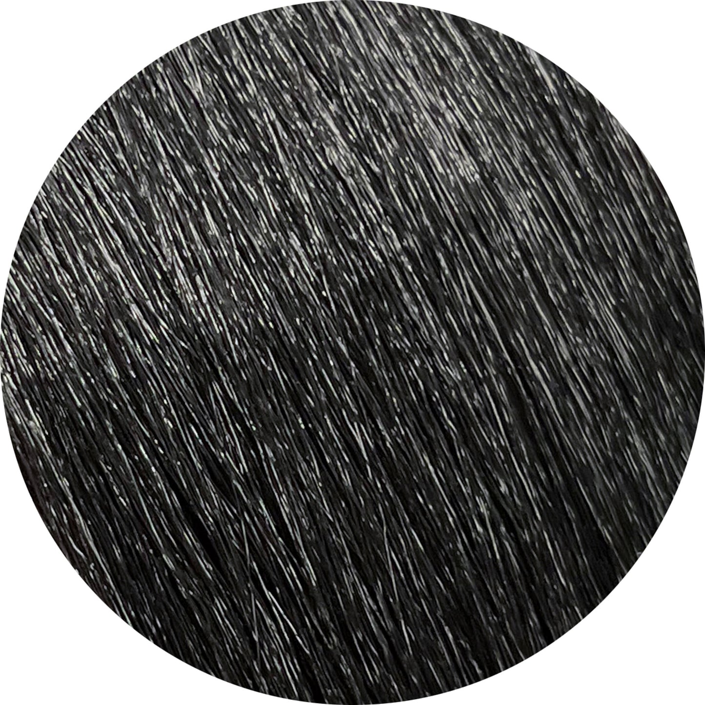 Brilliant Black Nylon Doll Hair