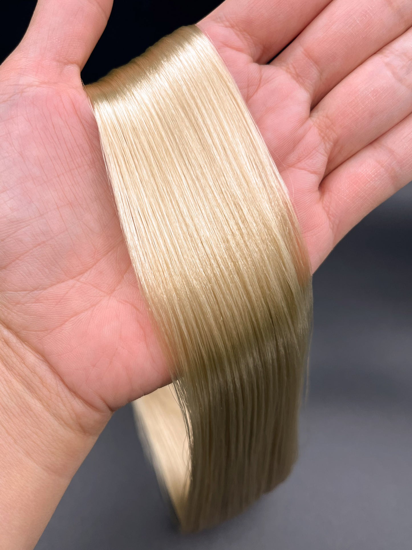 Copper Blonde Saran Doll Hair