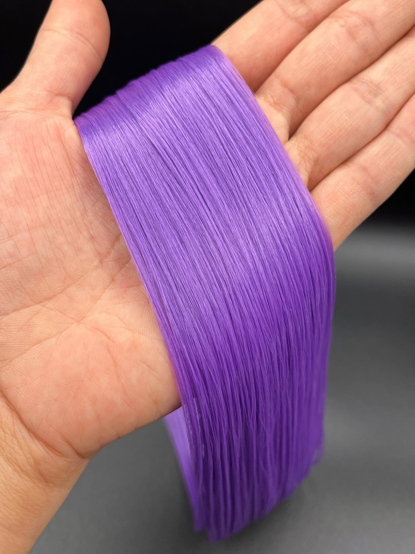 Great Grape Saran Doll Hair