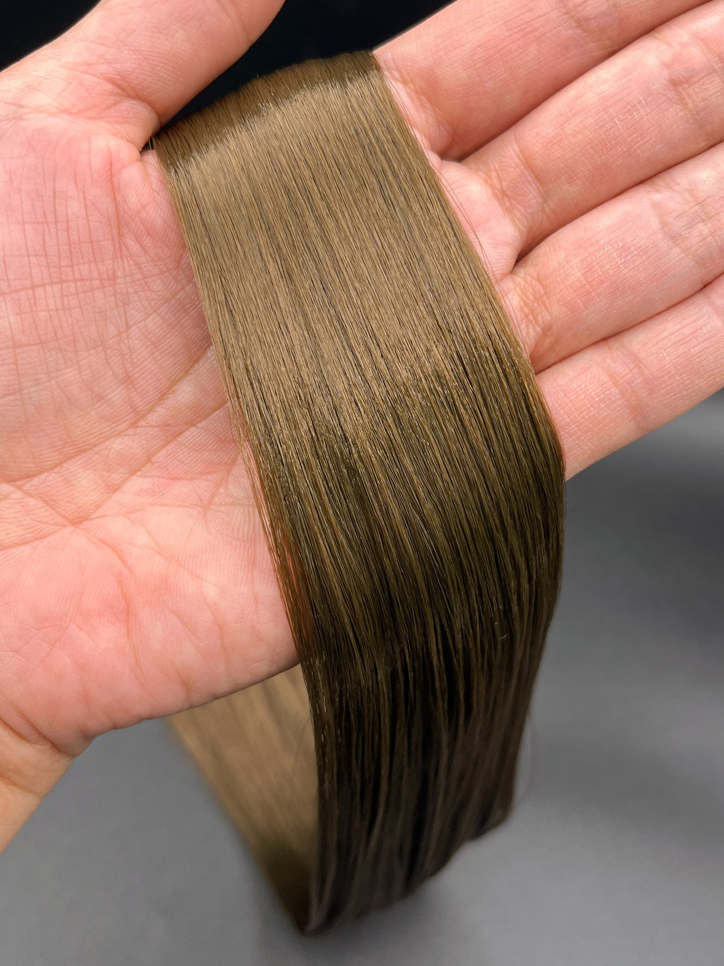 Mink Brown Saran Doll Hair