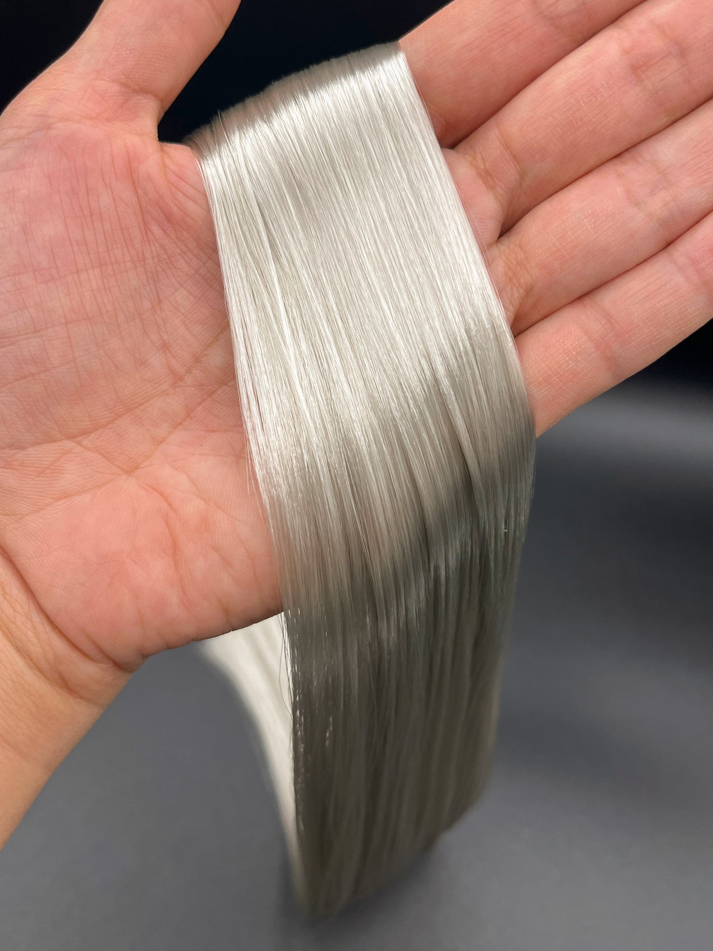 Silver Bullet Saran Doll Hair