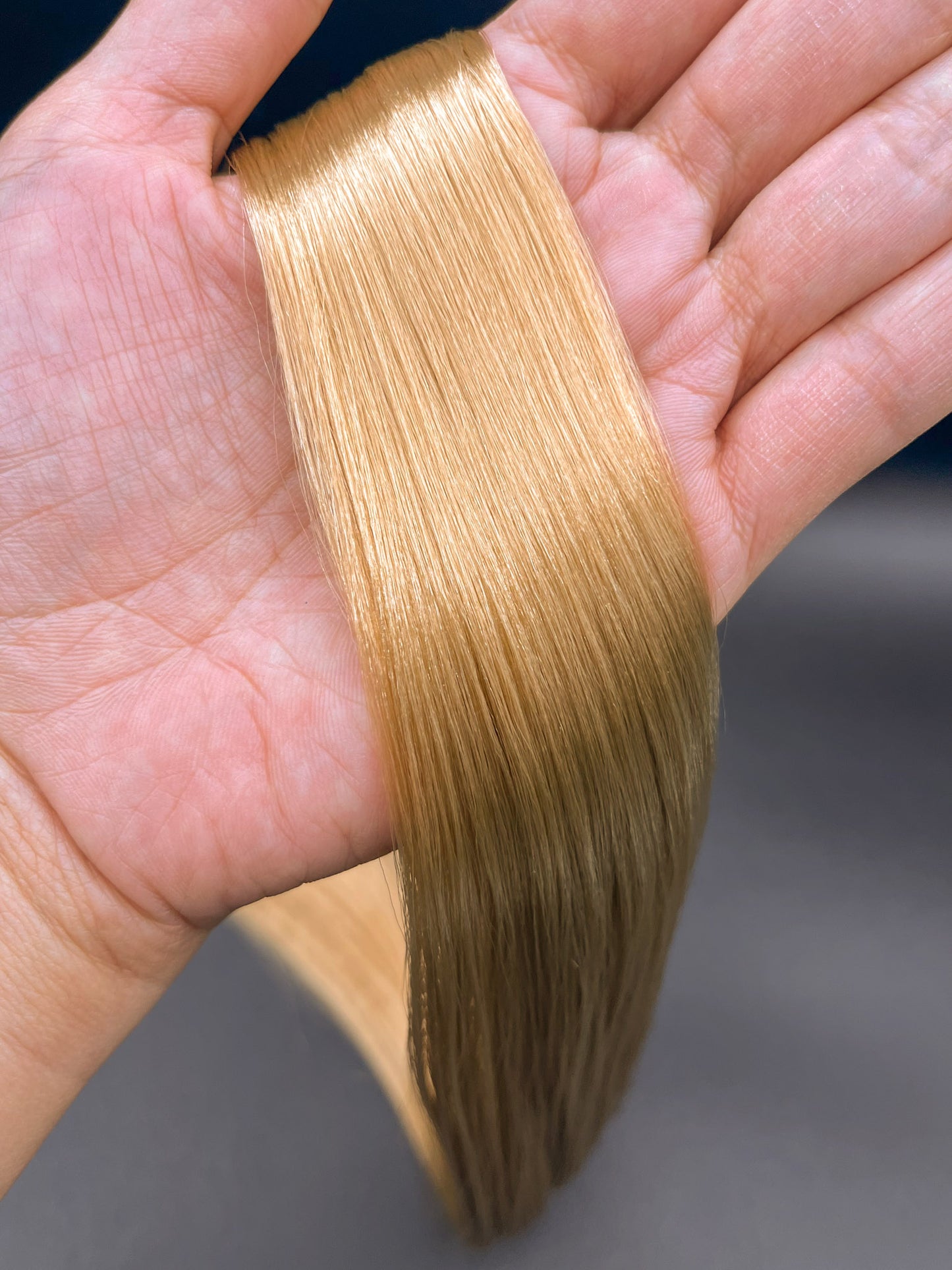 Strawberry Blonde Saran Doll Hair