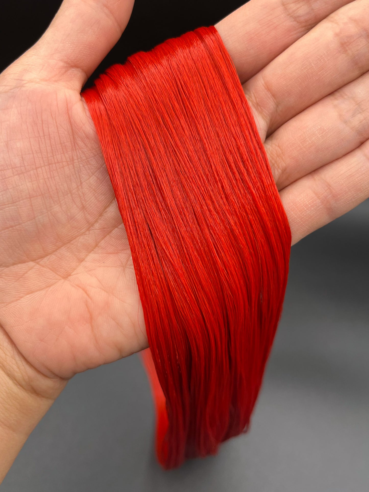 Torch Auburn Saran Doll Hair