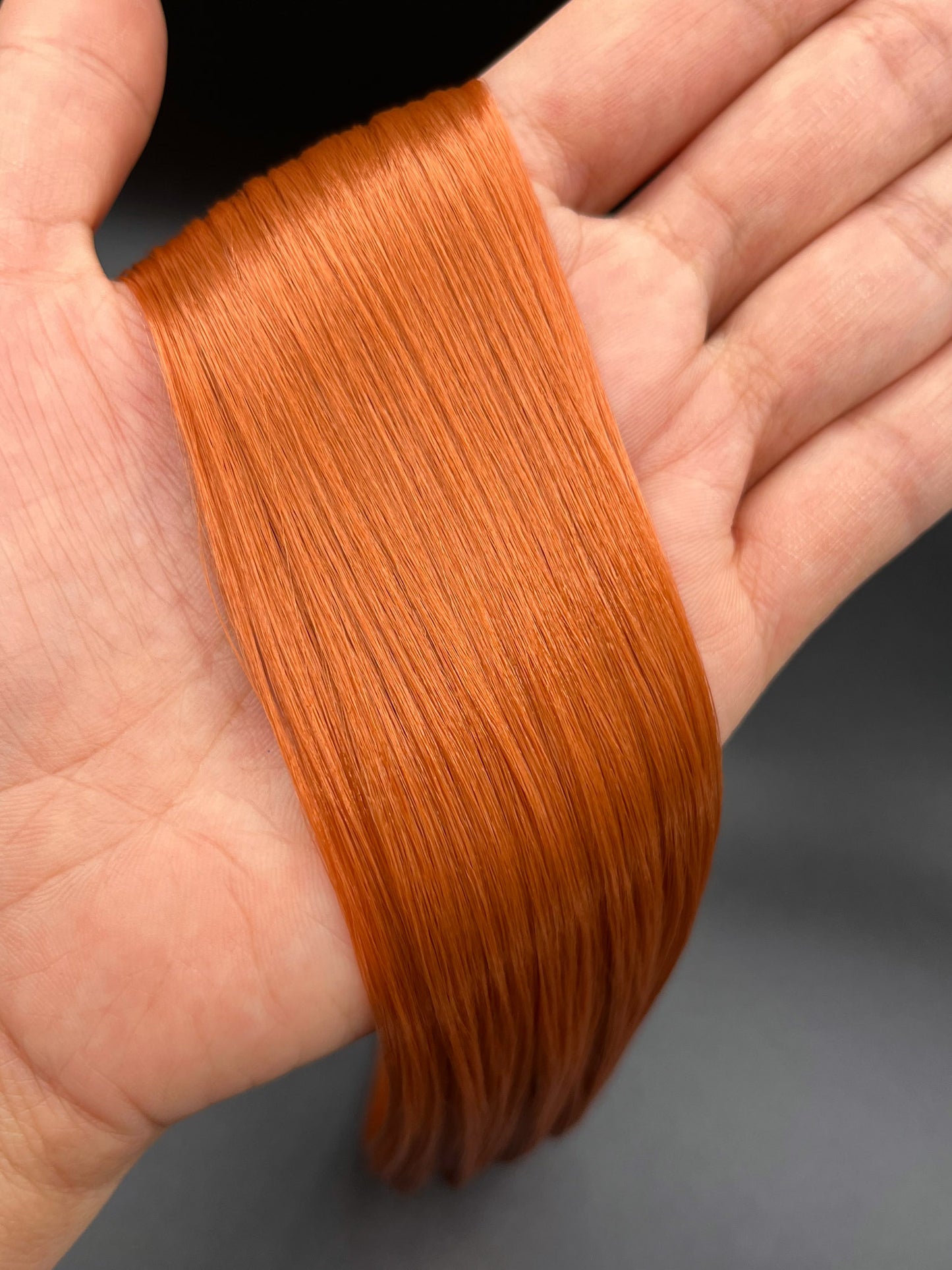 Wildfire Auburn Saran Doll Hair