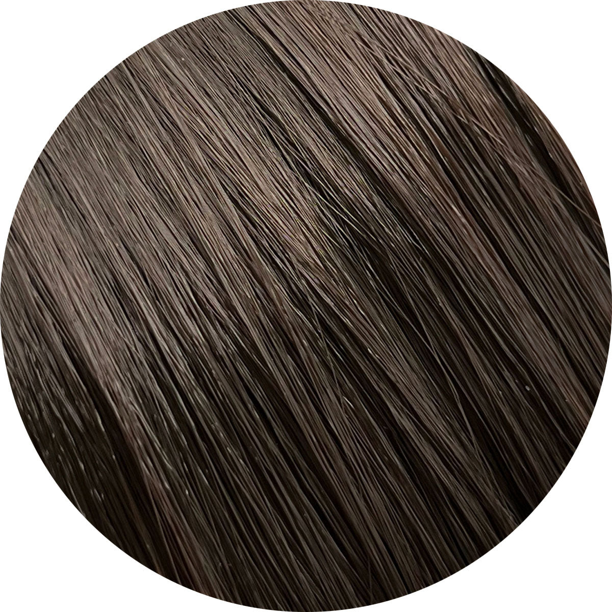 Bitter Chocolate Brown Saran Doll Hair