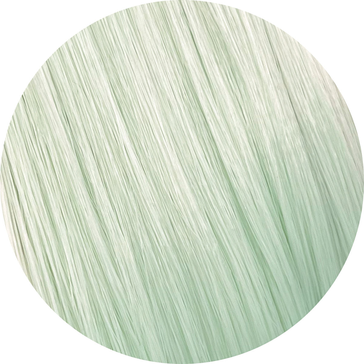 Mint Ice Saran Doll Hair