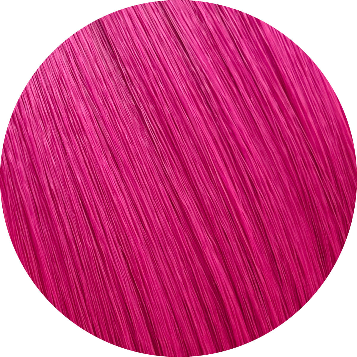 Shocking Fuchsia Saran Doll Hair