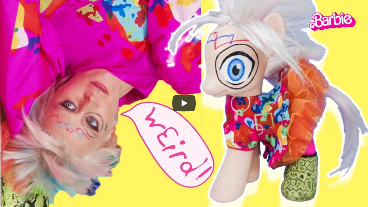 VIDEO: Weird Barbie Custom My Little Pony by MANDAPANDA – Dollyhair™