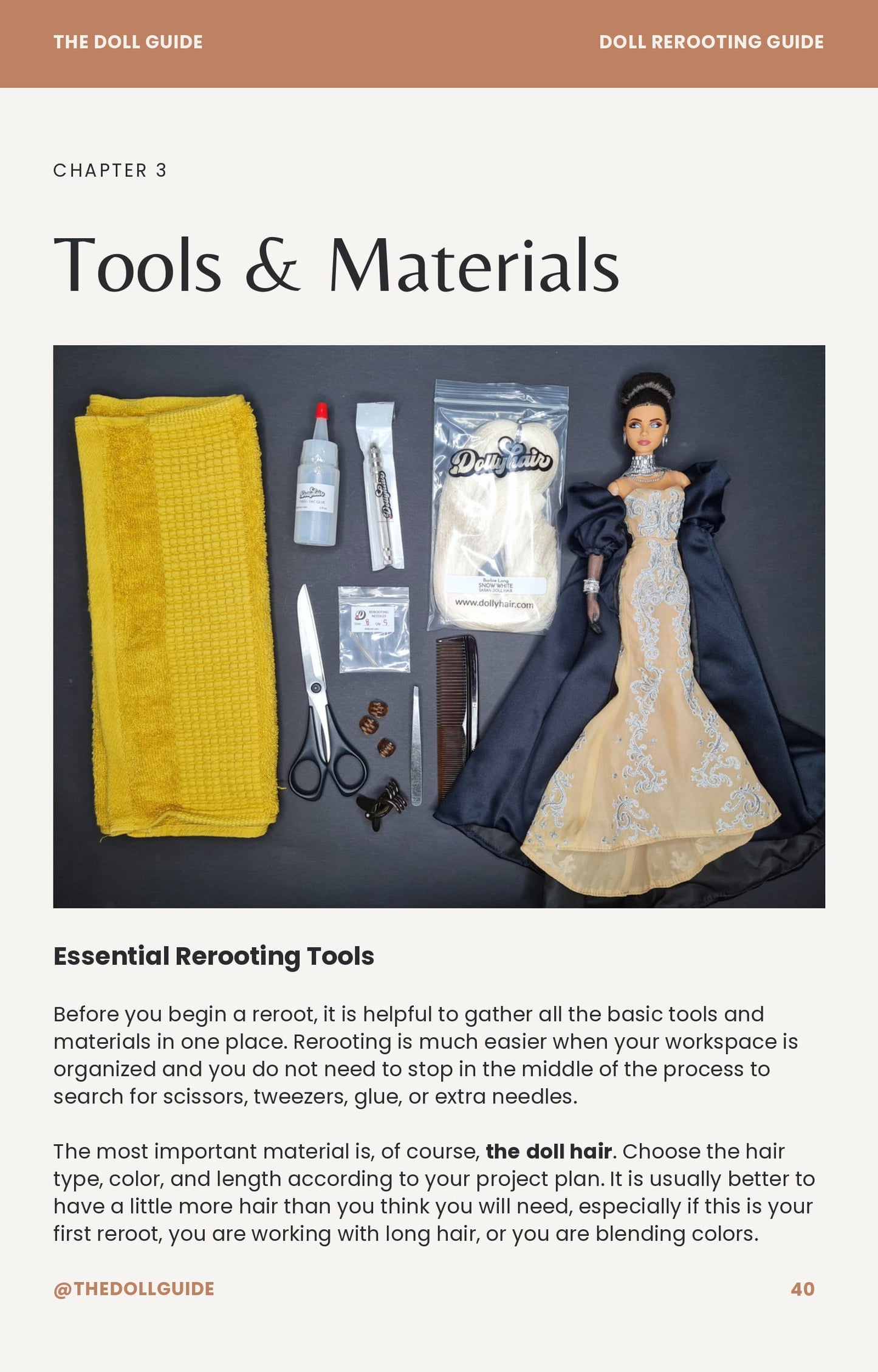 Doll Rerooting Guide: A Practical Guide to Replacing, Restoring, and Styling Doll Hair