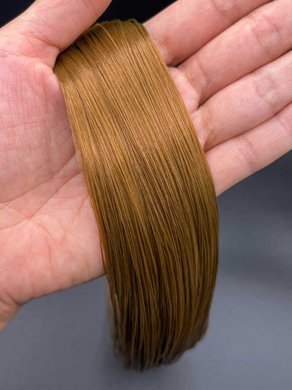Cocoa Brown Acetate Doll Hair