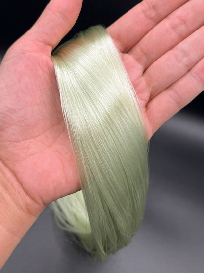 Mint Green Acetate Doll Hair