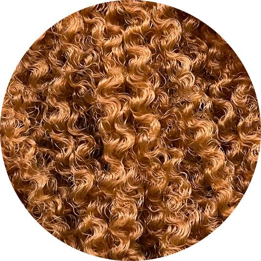 Cognac Curly Locs