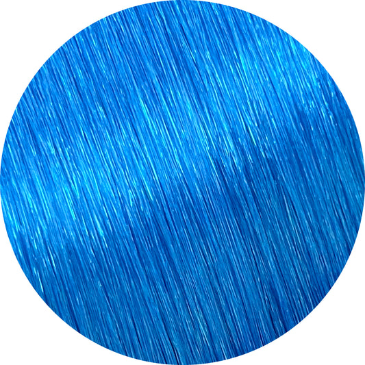 Brilliant Blue Nylon Doll Hair