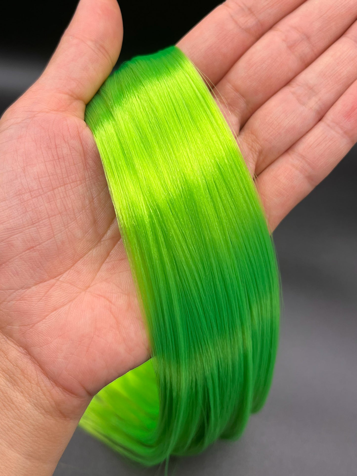 Key Lime Nylon Doll Hair