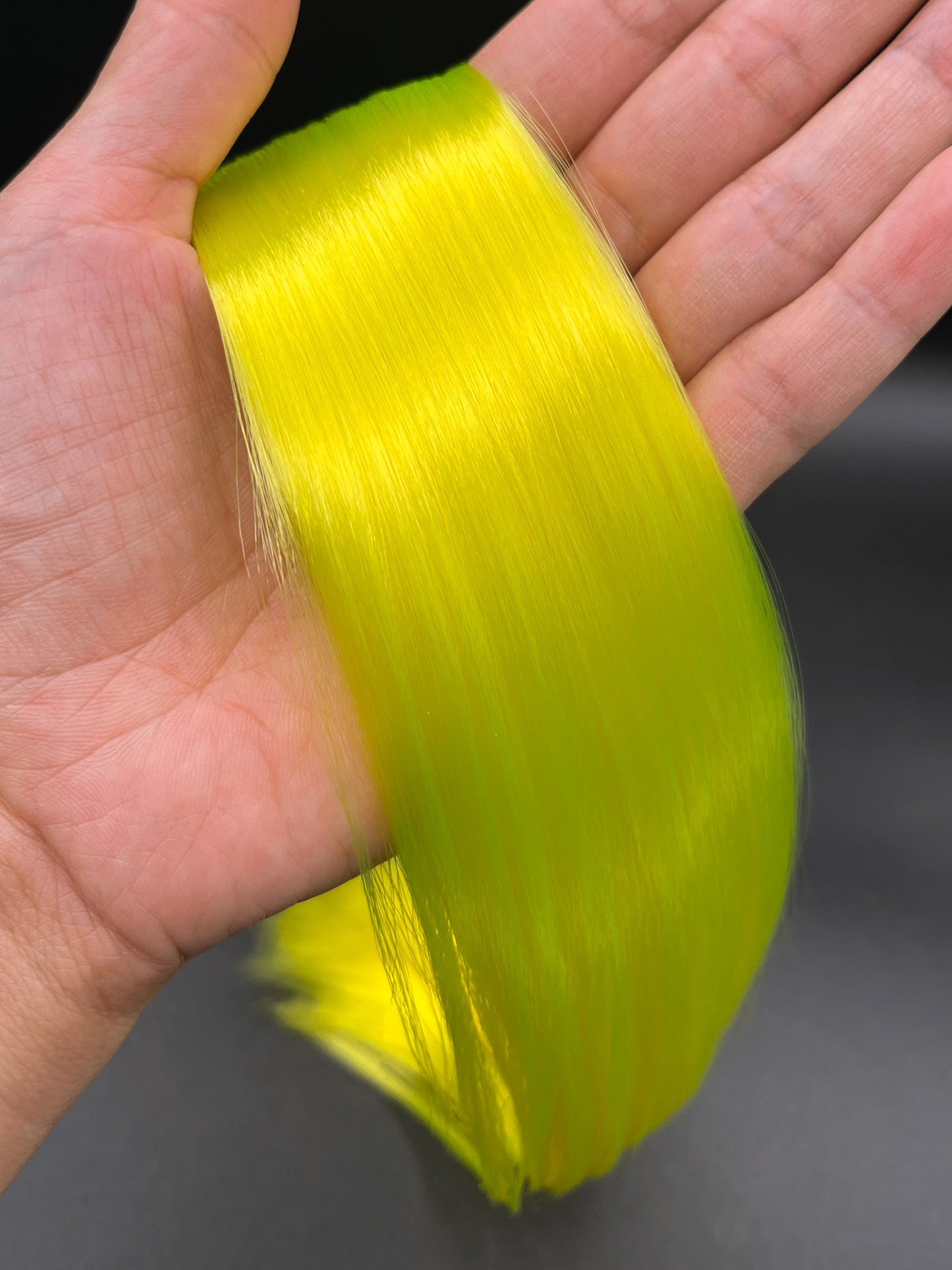 Lemon Drop Nylon Doll Hair