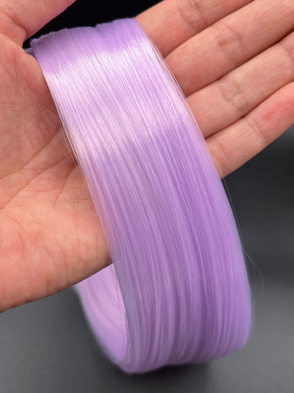 Luscious Lilac Nylon Doll Hair