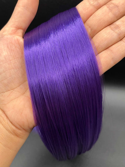 Ultraviolet Nylon Doll Hair