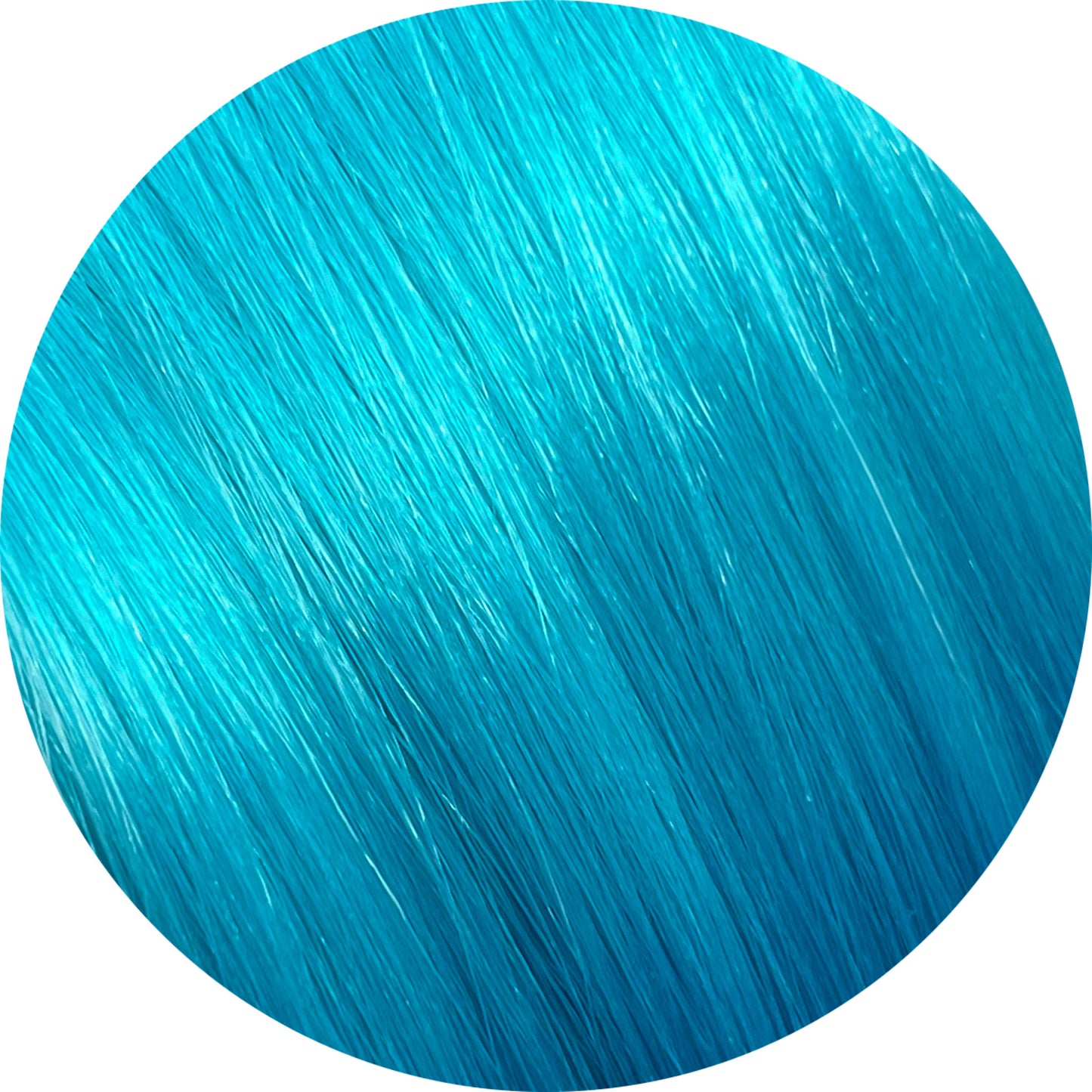 Atomic Turquoise Nylon Doll Hair