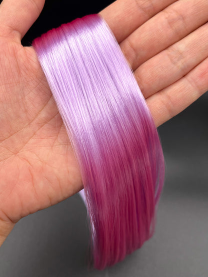 Wild Lavender Saran Doll Hair