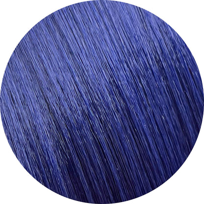 Midnight Blue Saran Doll Hair